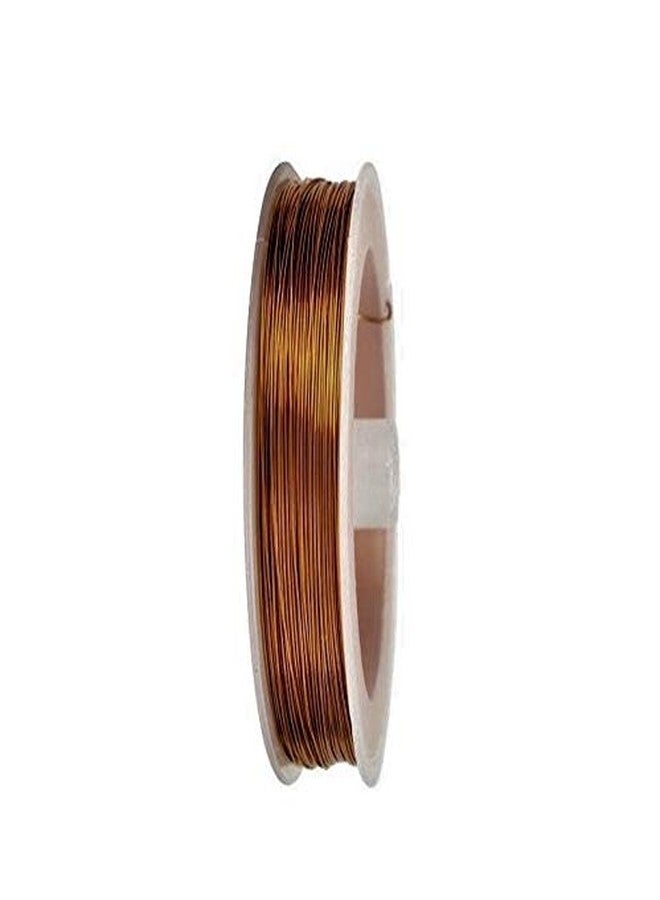 ART IFACT 20 Meters of Enameled Copper Winding Wire - 32 Gauge (0.27 mm Diameter) with Spool